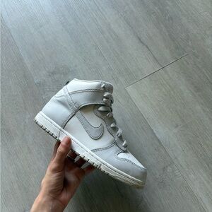 Nike White High-Top Sneakers